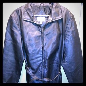 Leather jacket